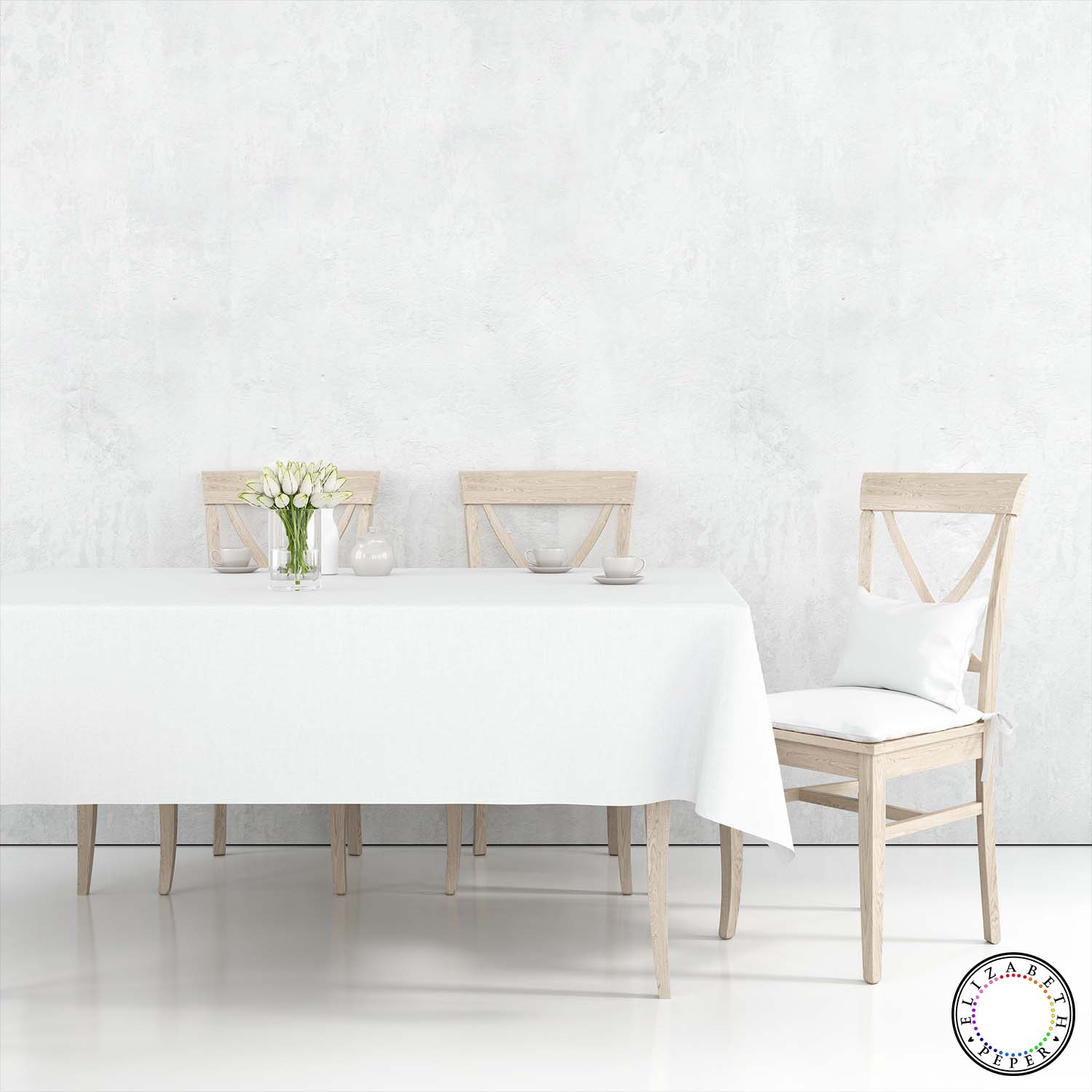 MANTEL PARA MESA DE TELA 140X220 CM - 2