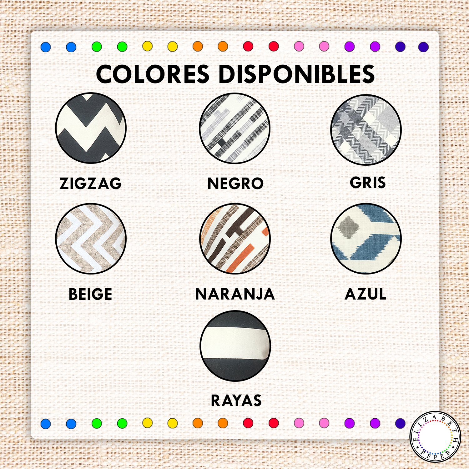 COJÍN ELIZABETH PEPER DECORATIVO ECOCUERO ZIGZAG RELLENO 50 X 50 CM CREMA BLANCO - 4
