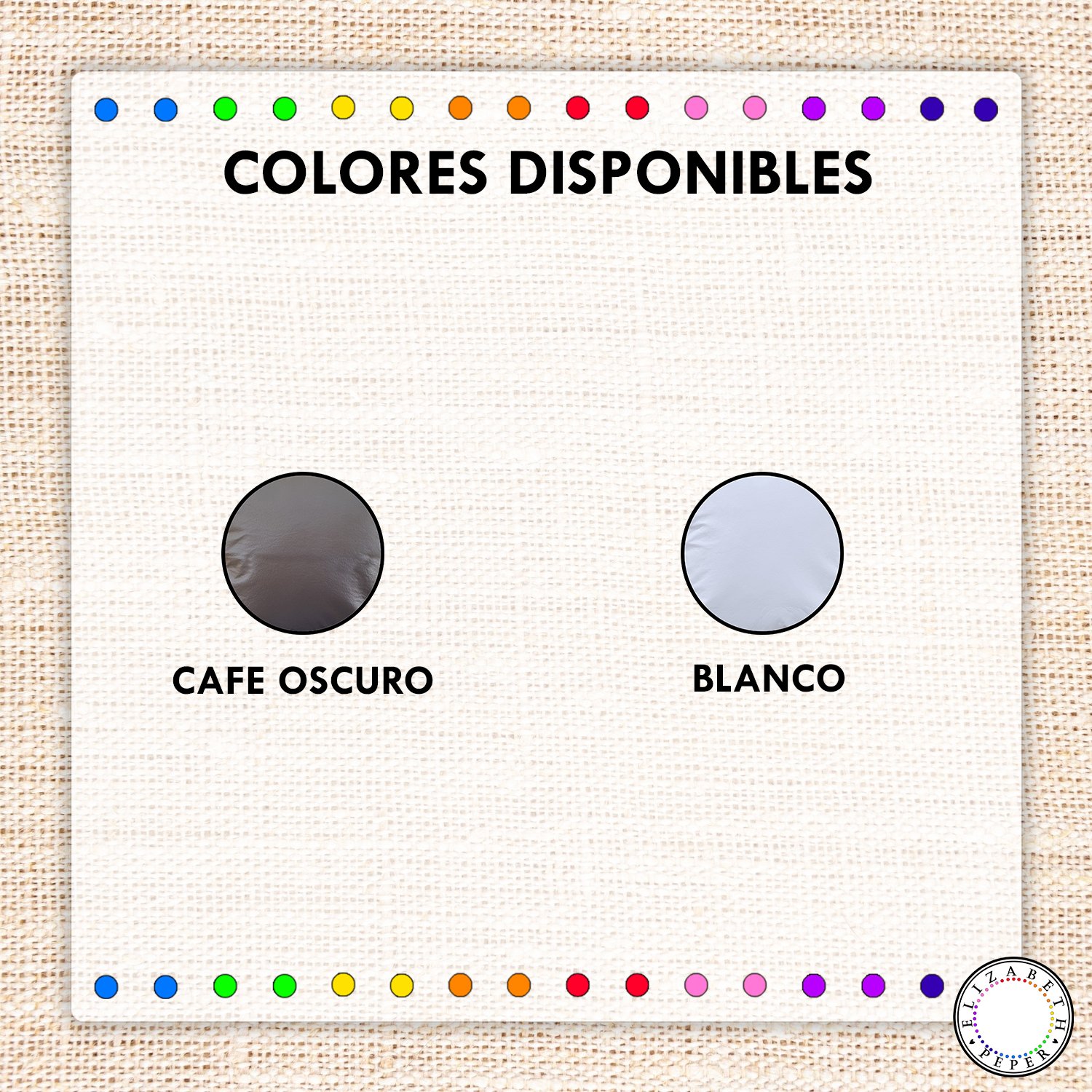 FUNDA COJÍN ELIZABETH PEPER DECORATIVO ECOCUERO BLANCO BEIGE 60 X 60 CM AMARILLO - 4