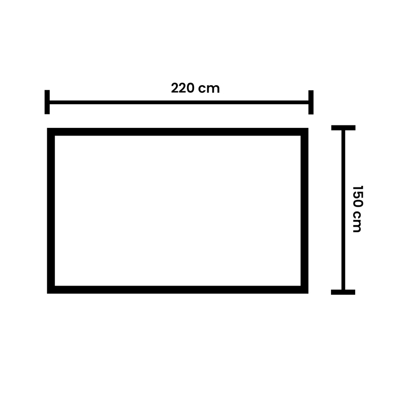 MANTEL PARA MESA DE TELA LINO BEIGE BLANCO 150X220 - 3