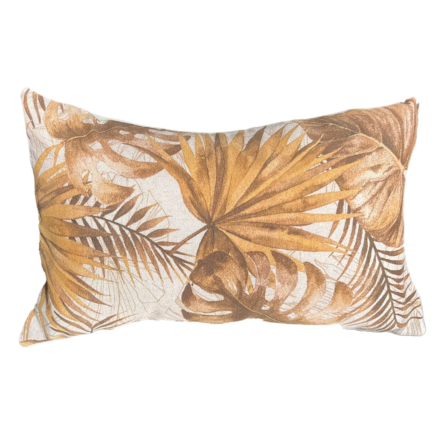 FUNDA COJIN DECORATIVO DISEÑO MONSTERA OTOÑO 50X30 - 1
