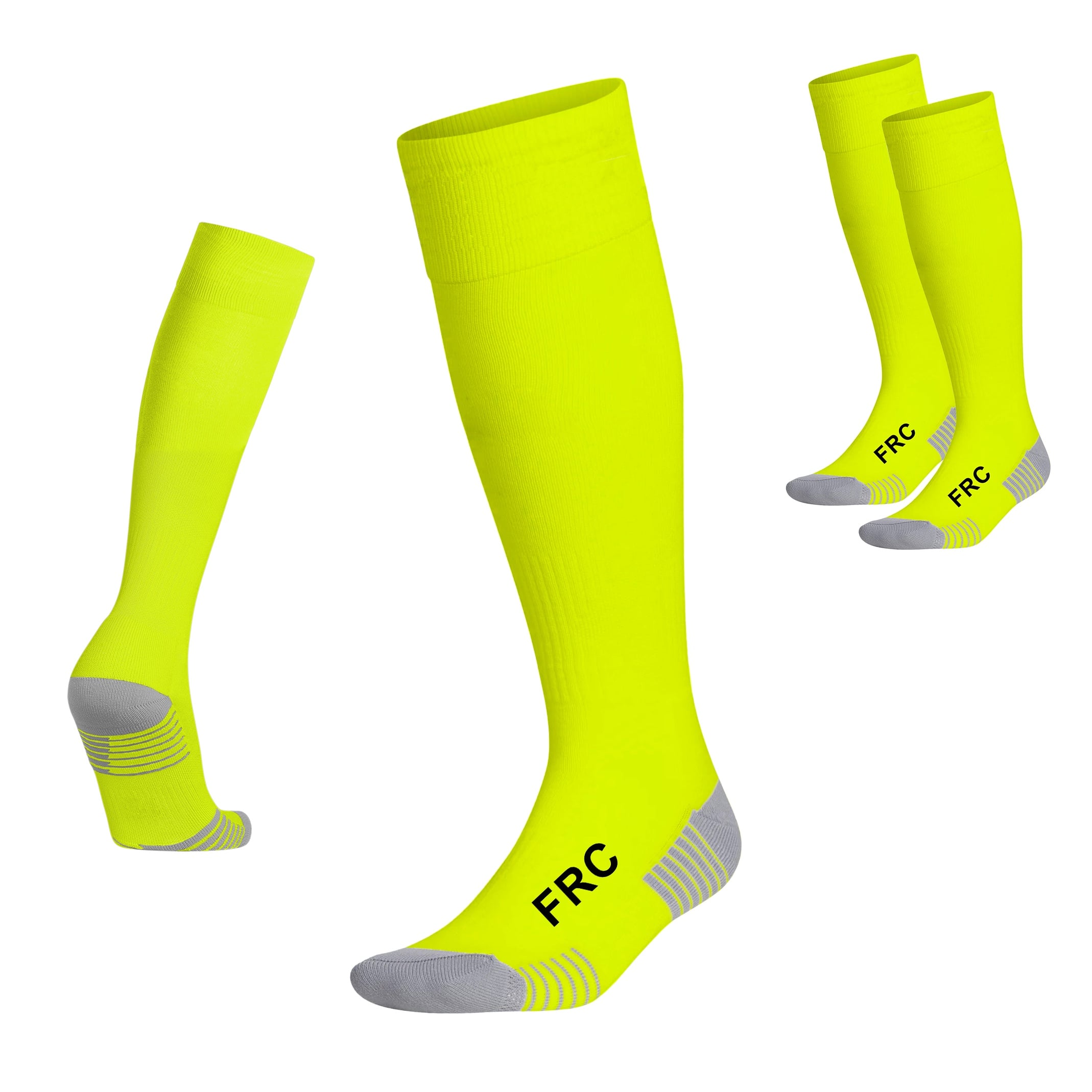 2 PARES MEDIAS DEPORTIVAS FUTBOL UNISEX FORCE FRC ADULTO - 2
