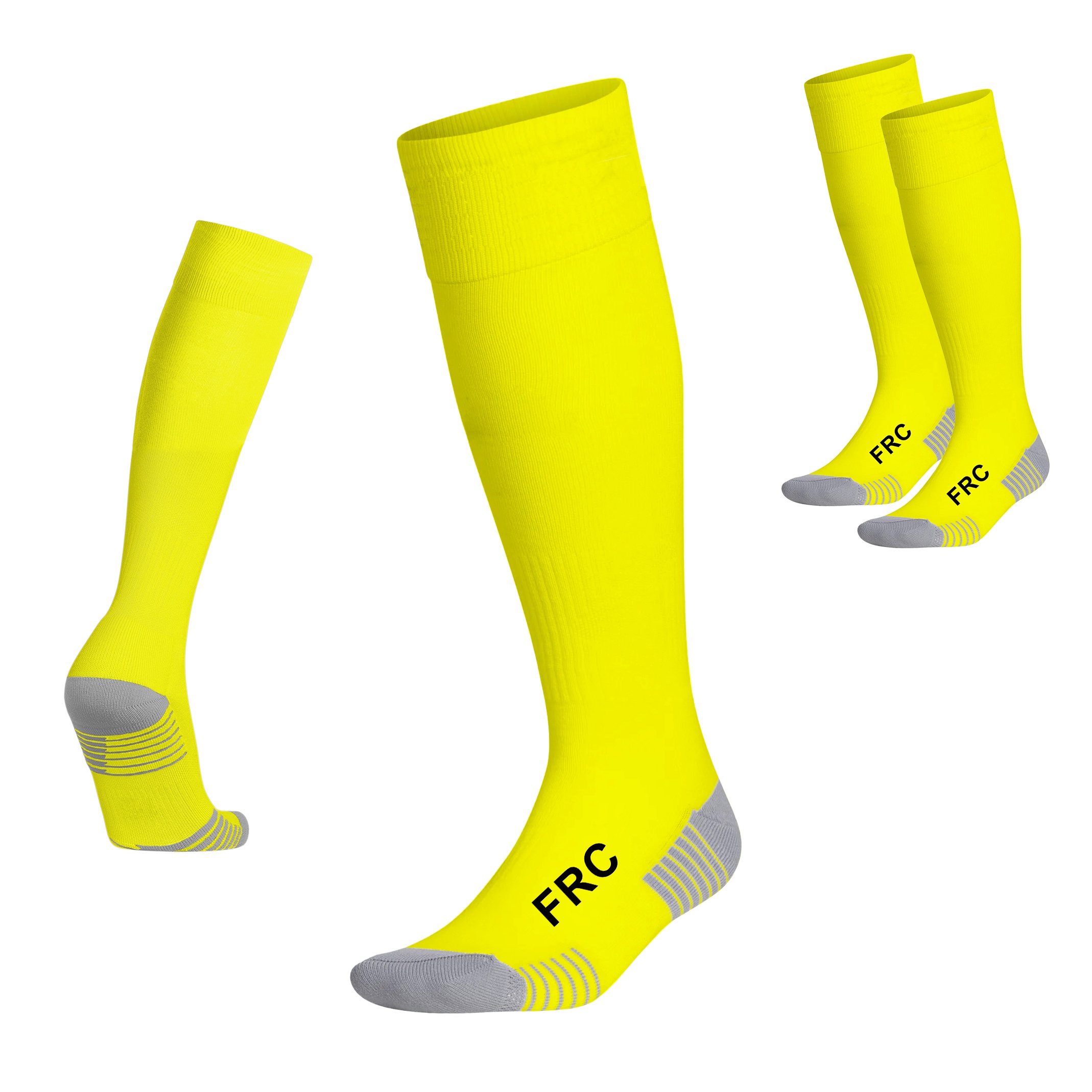 2 PARES MEDIAS DEPORTIVAS FUTBOL UNISEX FORCE FRC INFANTIL - 2