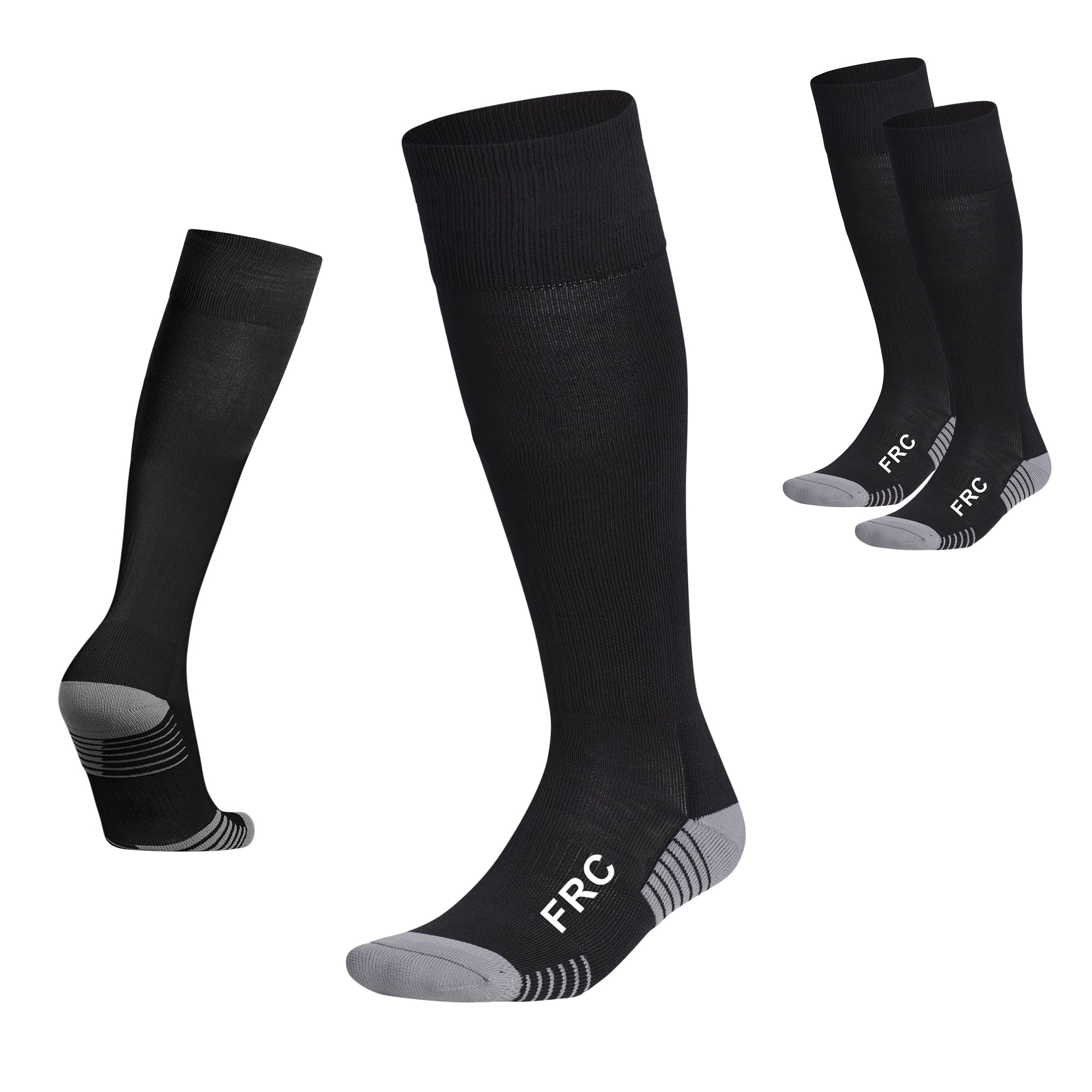 2 PARES MEDIAS DEPORTIVAS FUTBOL UNISEX FORCE FRC INFANTIL - 2