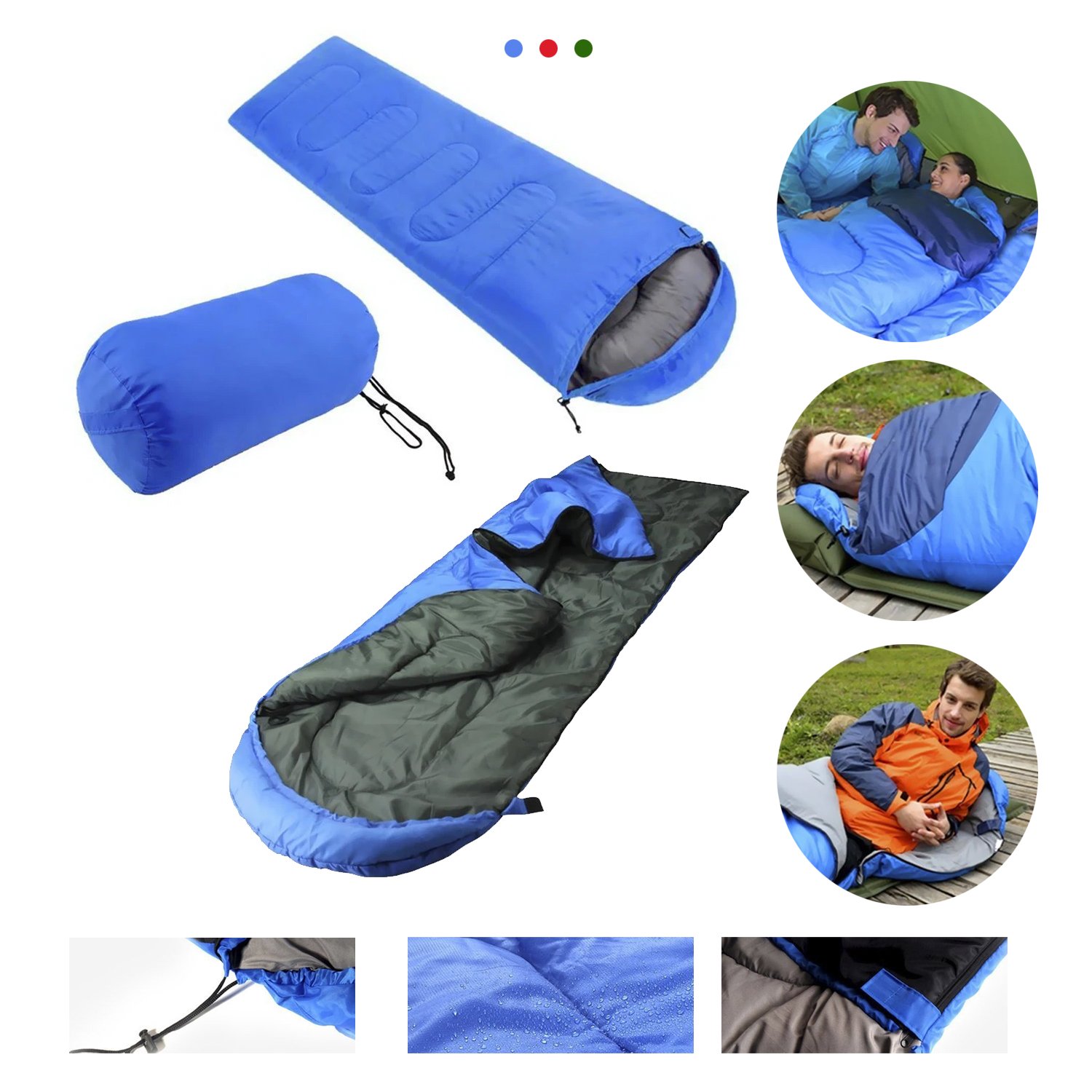 SACO DE DORMIR FORCE ULTRA LIVIANO Y COMPACTO +5° - 3