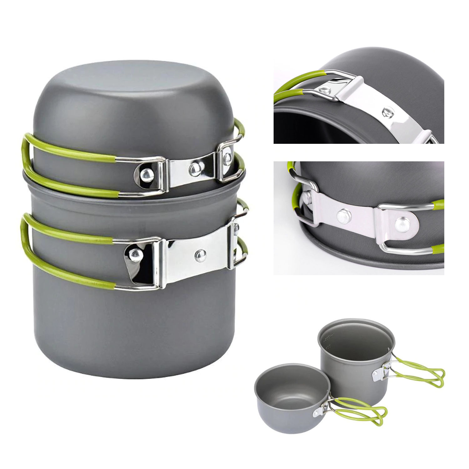 SET DE 2 OLLAS PARA CAMPING - 2