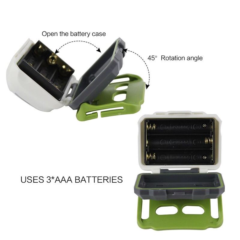 LINTERNA FORCE CMP349 FRONTAL LED 3 MODOS PARA TREKKING - 4