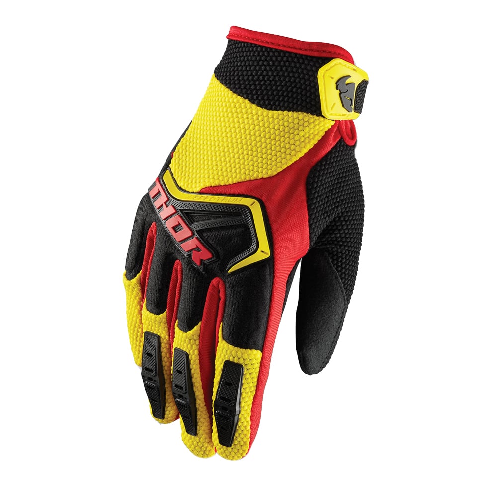 GUANTES CICLISMO FORCE LARGOS THOR - 1