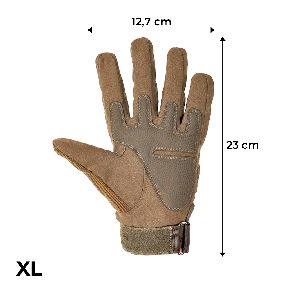 GUANTES FORCE TÁCTICOS LARGOS - 2