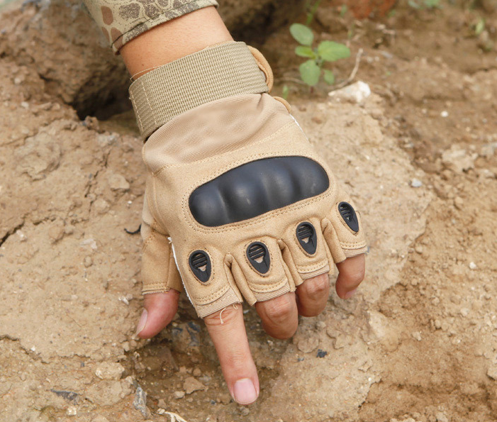 GUANTES FORCE TÁCTICOS DEDOS CORTOS - 4