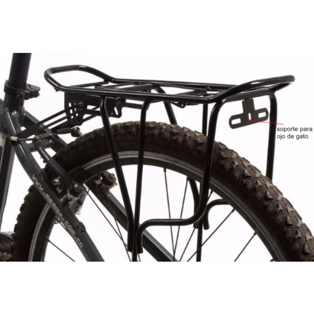 PARRILLA PARA BICICLETA FORCE ALUMINIO HASTA ARO 27,5 - 2