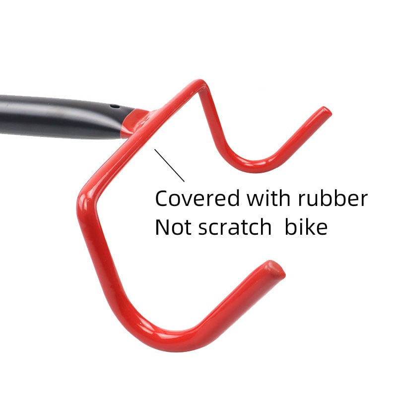 GANCHO PARA COLGAR BICICLETA ROJO - 3