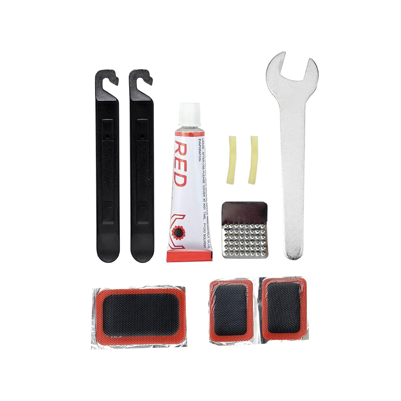 KIT DE REPARACIÓN FORCE PARA BICICLETA CON ESTUCHE - 2