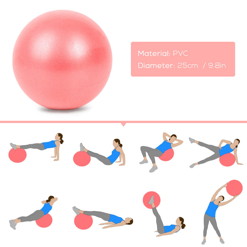 PELOTA FORCE BALÓN PARA YOGA Y PILATES 25CM - 4
