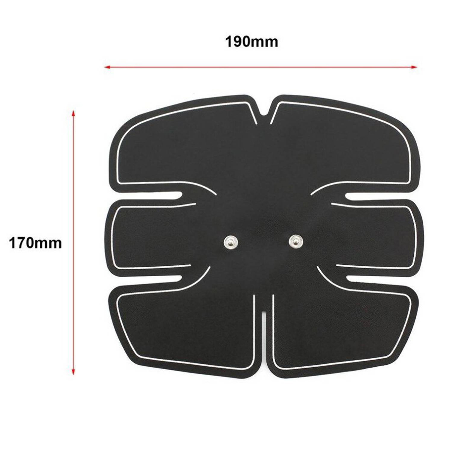 ELECTROESTIMULADOR FORCE SMART FITNESS ABDOMINAL SIMPLE - 2