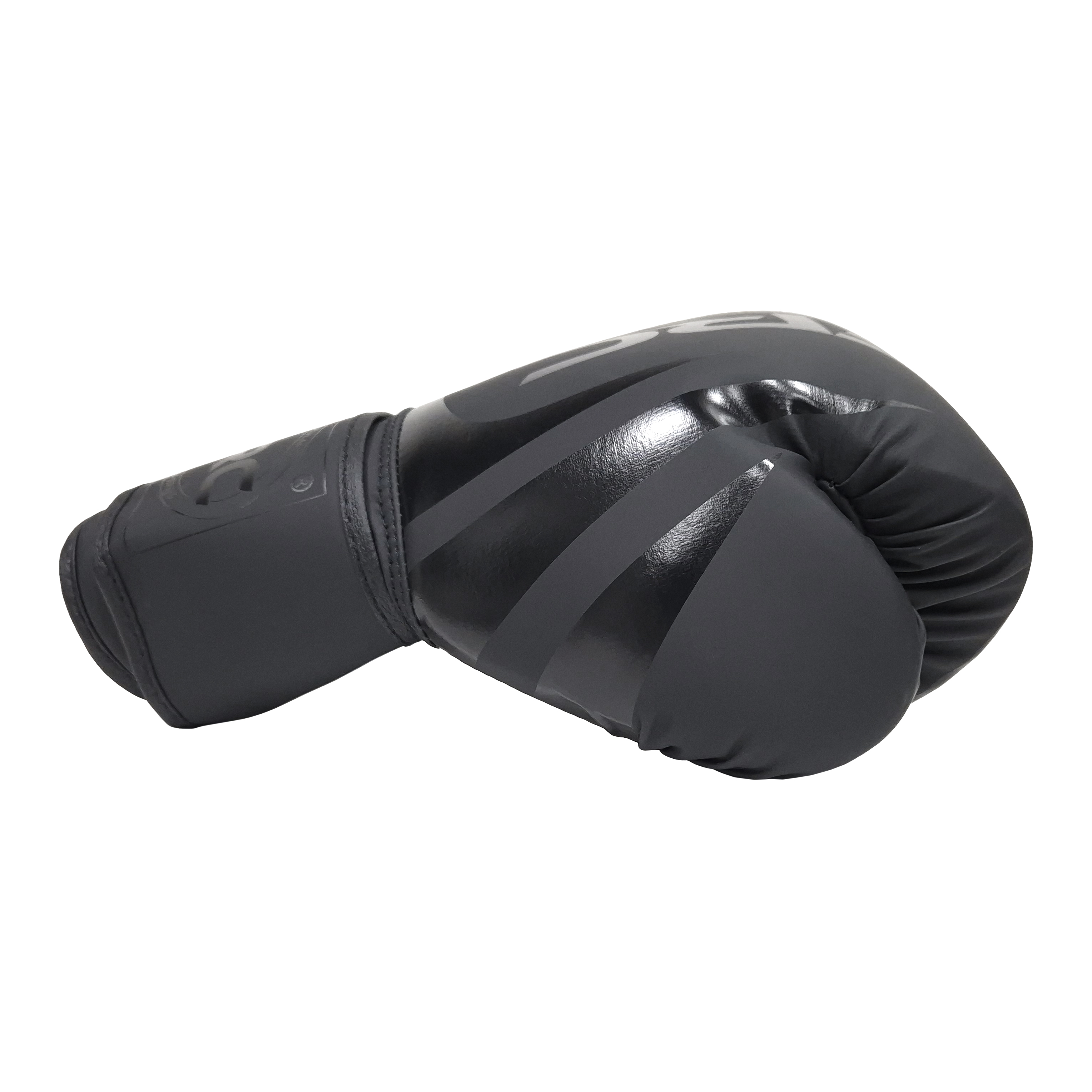 GUANTES DE BOXEO NEGRO 8 ONZAS - 3