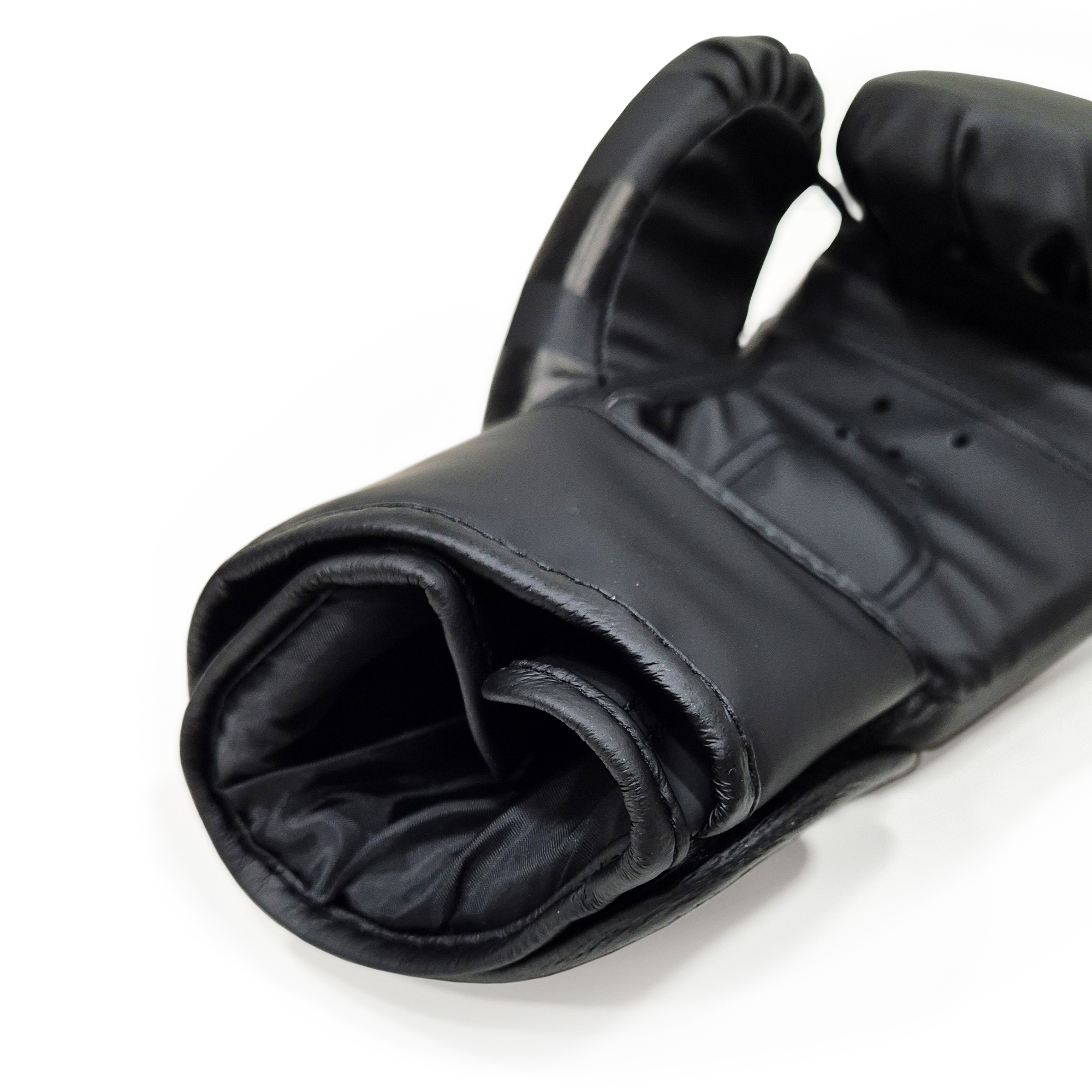 GUANTES DE BOXEO NEGRO 8 ONZAS - 4
