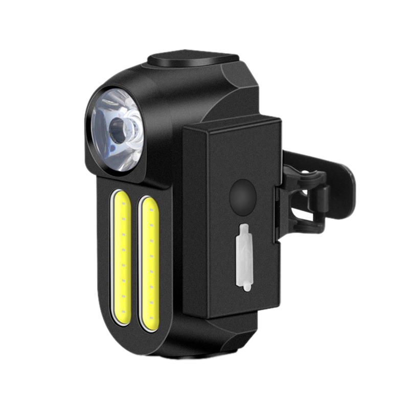 LUZ DOBLE LED FORCE PARA BICICLETA RECARGABLE - 1