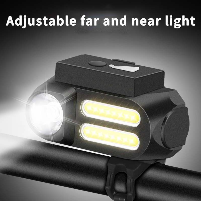LUZ DOBLE LED FORCE PARA BICICLETA RECARGABLE - 5