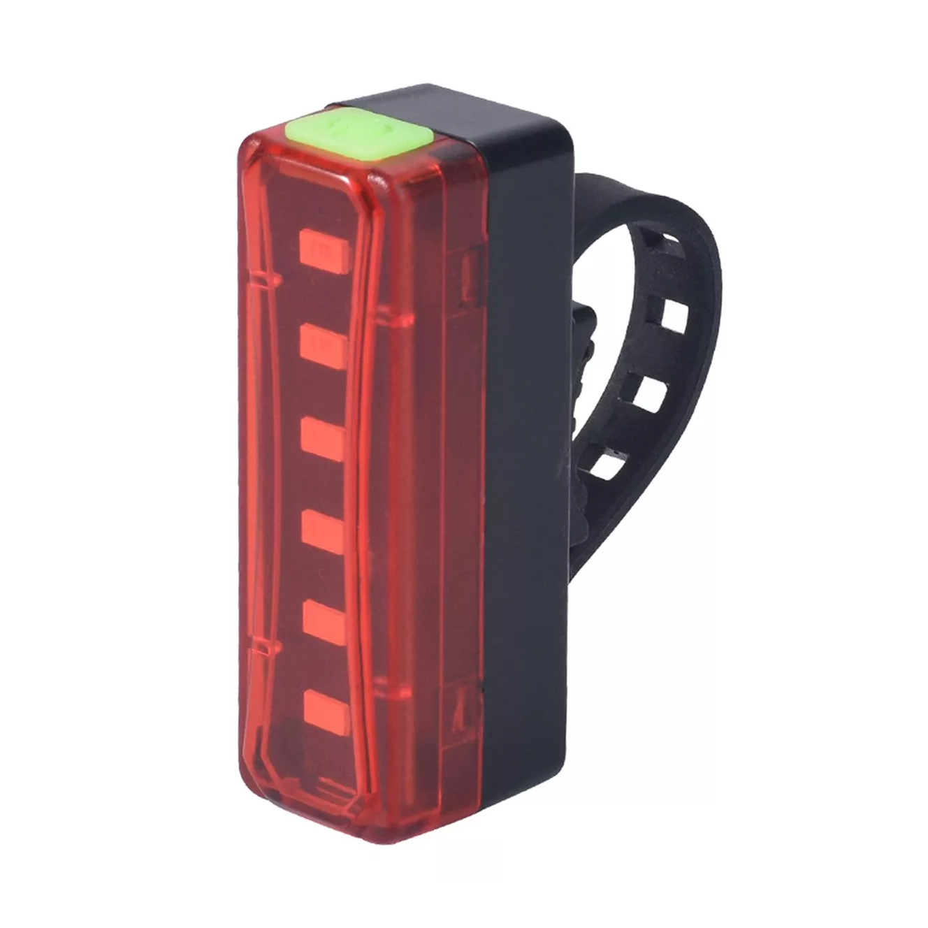 LUZ LED FORCE PARA BICICLETA RECARGABLE ROJA - 1