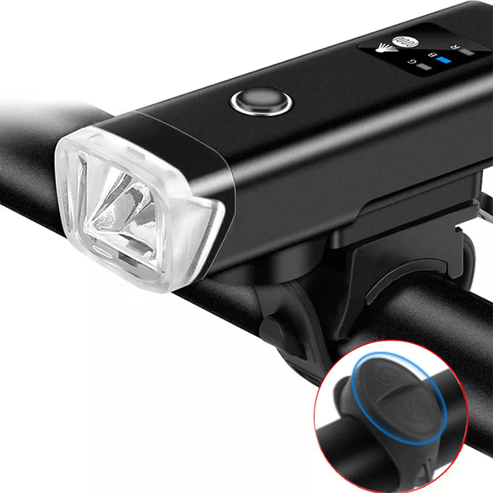 LUZ LED FORCE PARA BICICLETA CON SENSOR DE LUZ RECARGABLE - 2