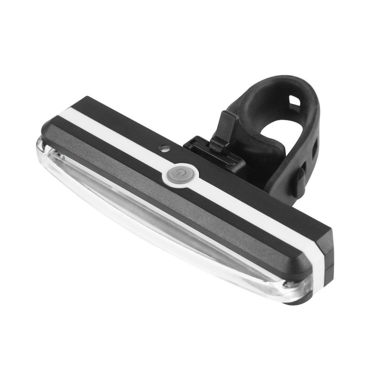 LUZ TRICOLOR LED FORCE PARA BICICLETA AZUL/ROJO/ROSADO - 1