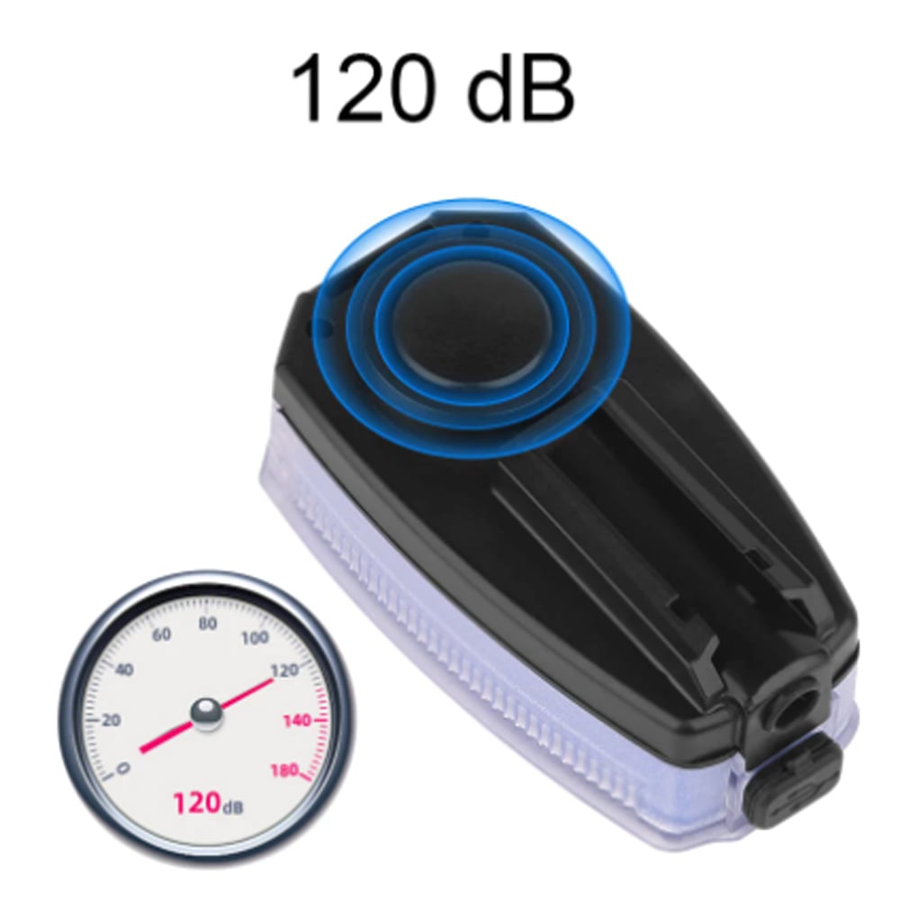 LUZ LED FORCE PARA BICICLETA CON ODOMETRO Y BOCINA RECARGABLE - 5