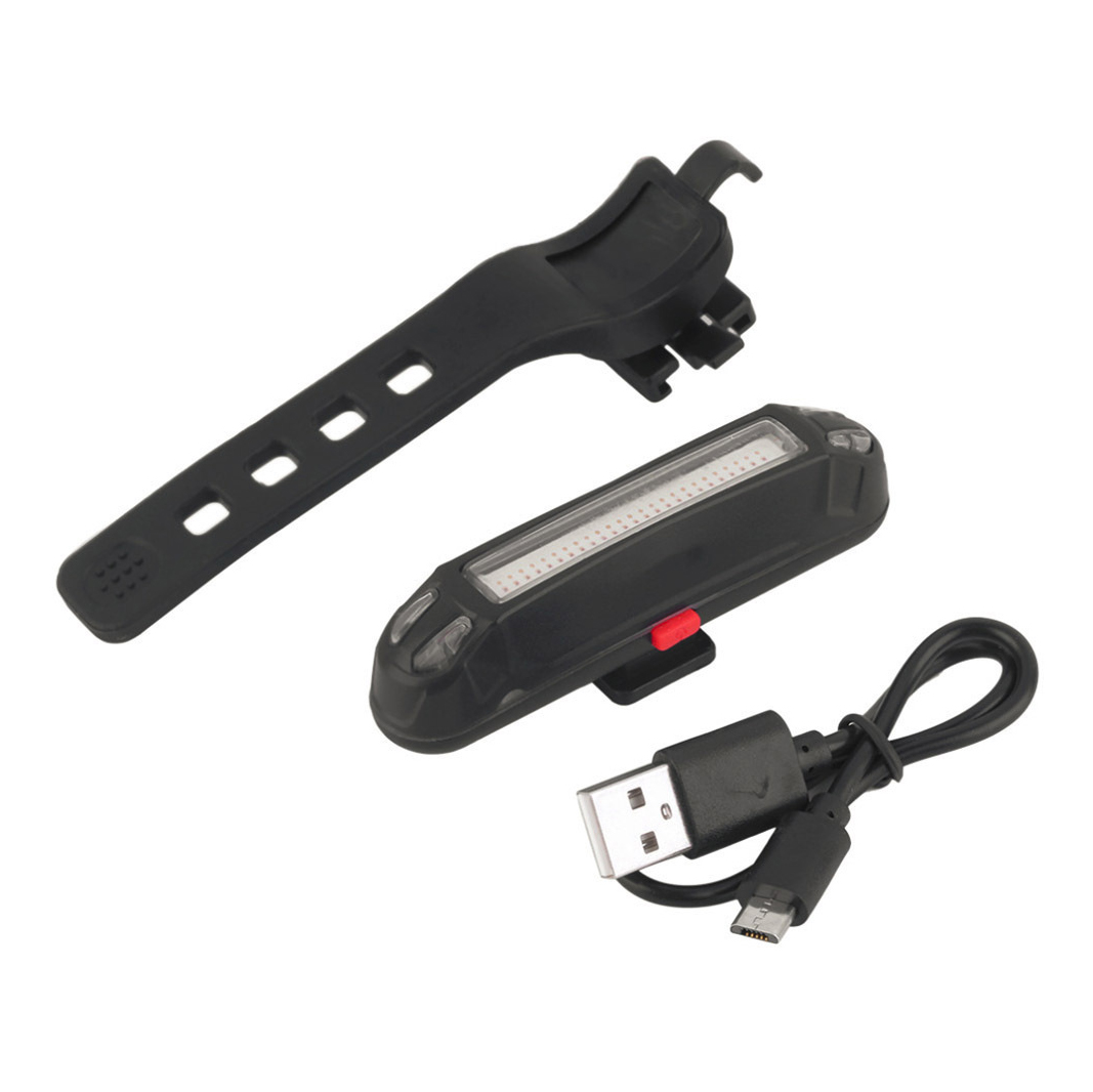 LUZ BICOLOR LED FORCE PARA BICICLETA RECARGABLE AZUL/ROJO - 2