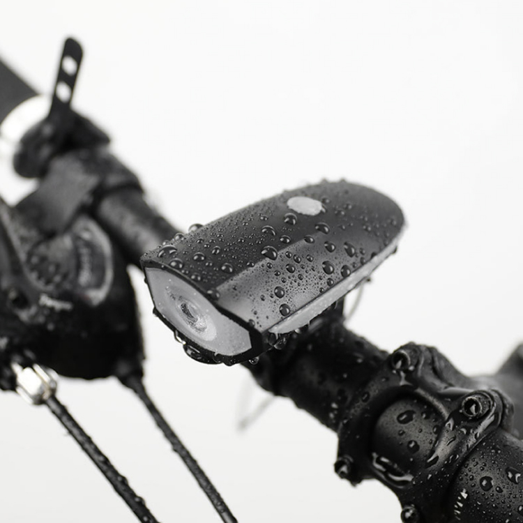 LUZ LED BLANCA FORCE PARA BICICLETA CON BOCINA - 4