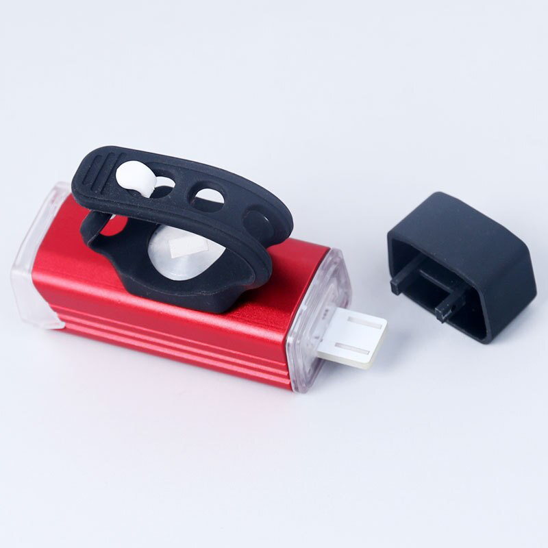 LUZ LED BLANCA FORCE ALUMINIO PARA BICICLETA 180 LUMENES - 3