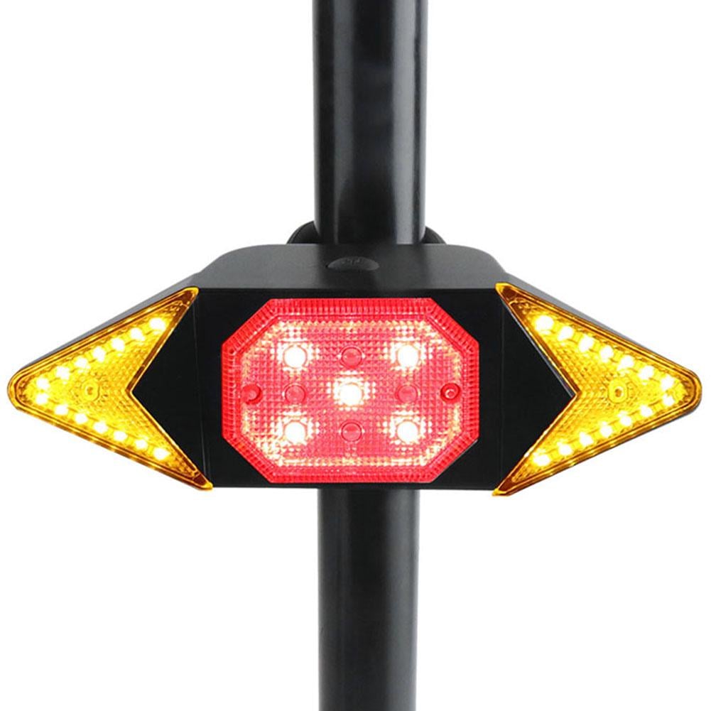 LUZ LED FORCE PARA BICICLETA CON CRUCES Y CONTROL INALÁMBRICO - 2