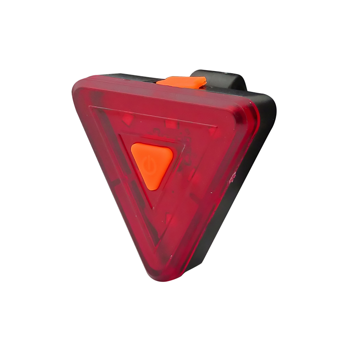LUZ LED FORCE PARA BICICLETA ROJO TRIANGULAR - 1
