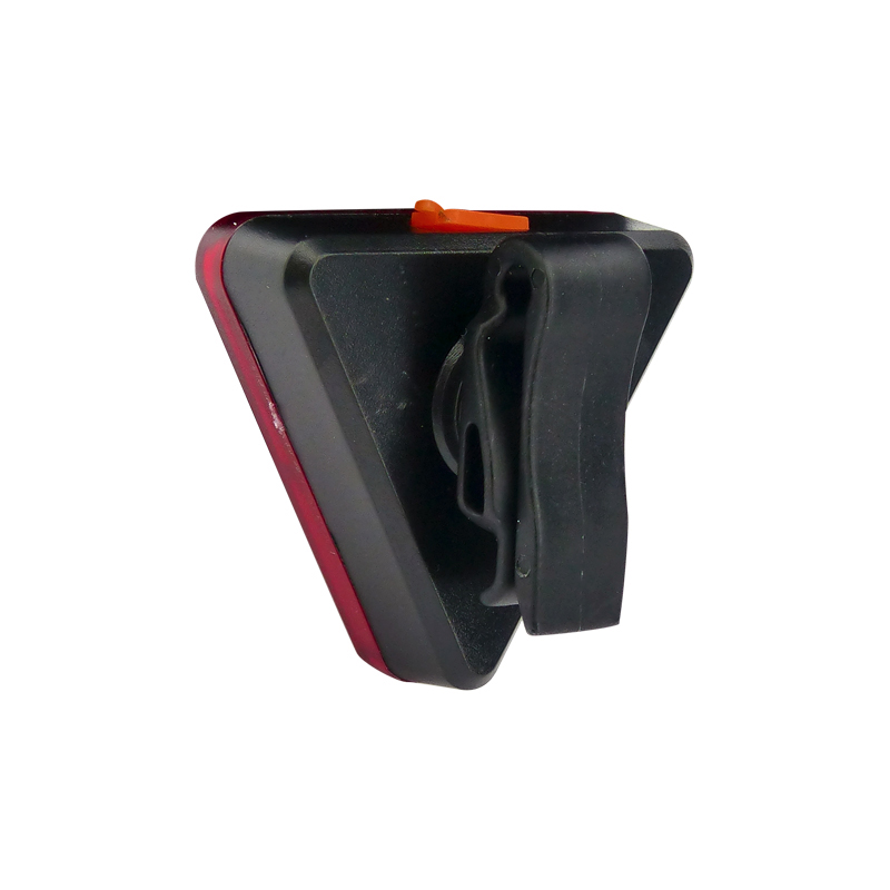 LUZ LED FORCE PARA BICICLETA ROJO TRIANGULAR - 4