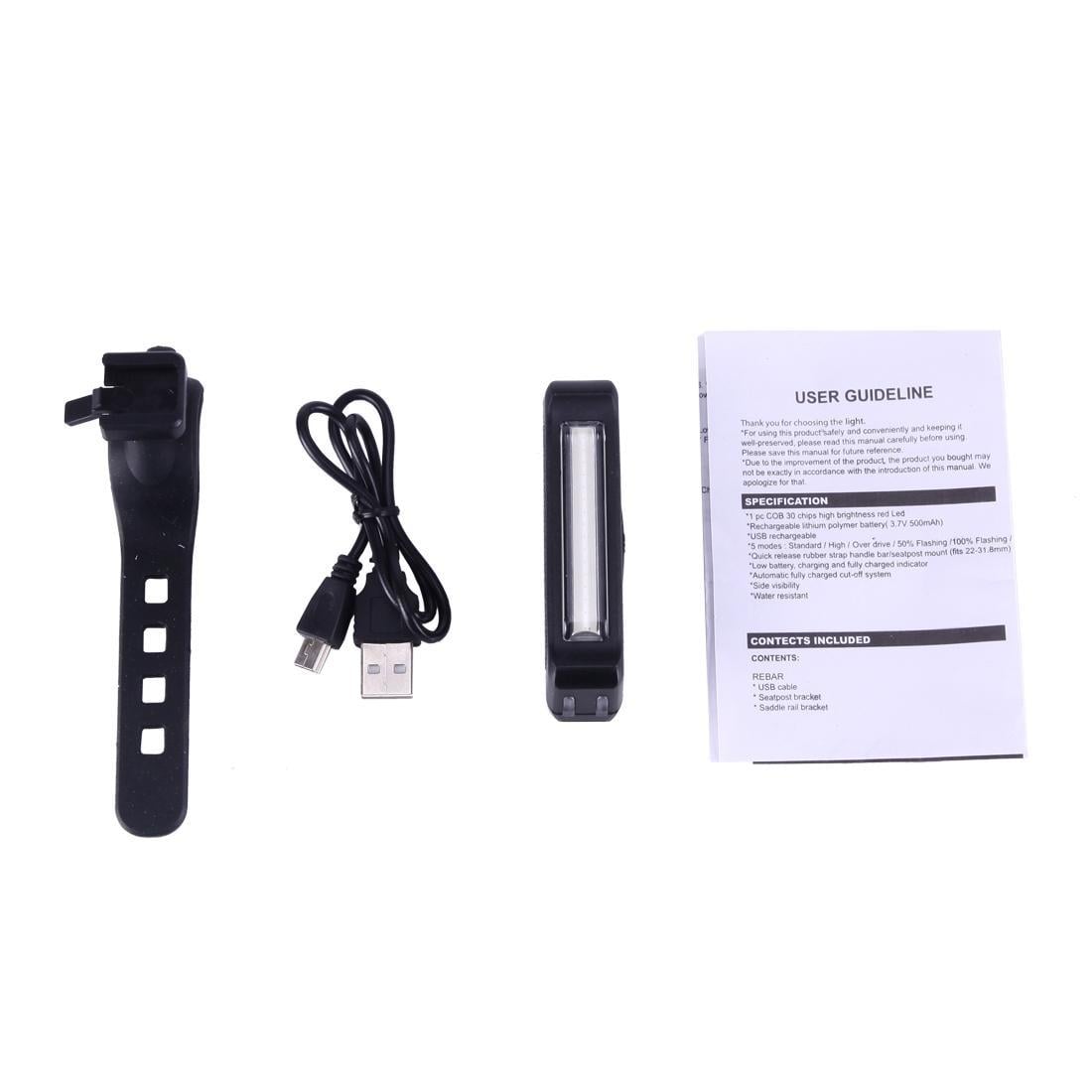 LUZ LED FORCE PARA BICICLETA ROJO/AZUL - 4