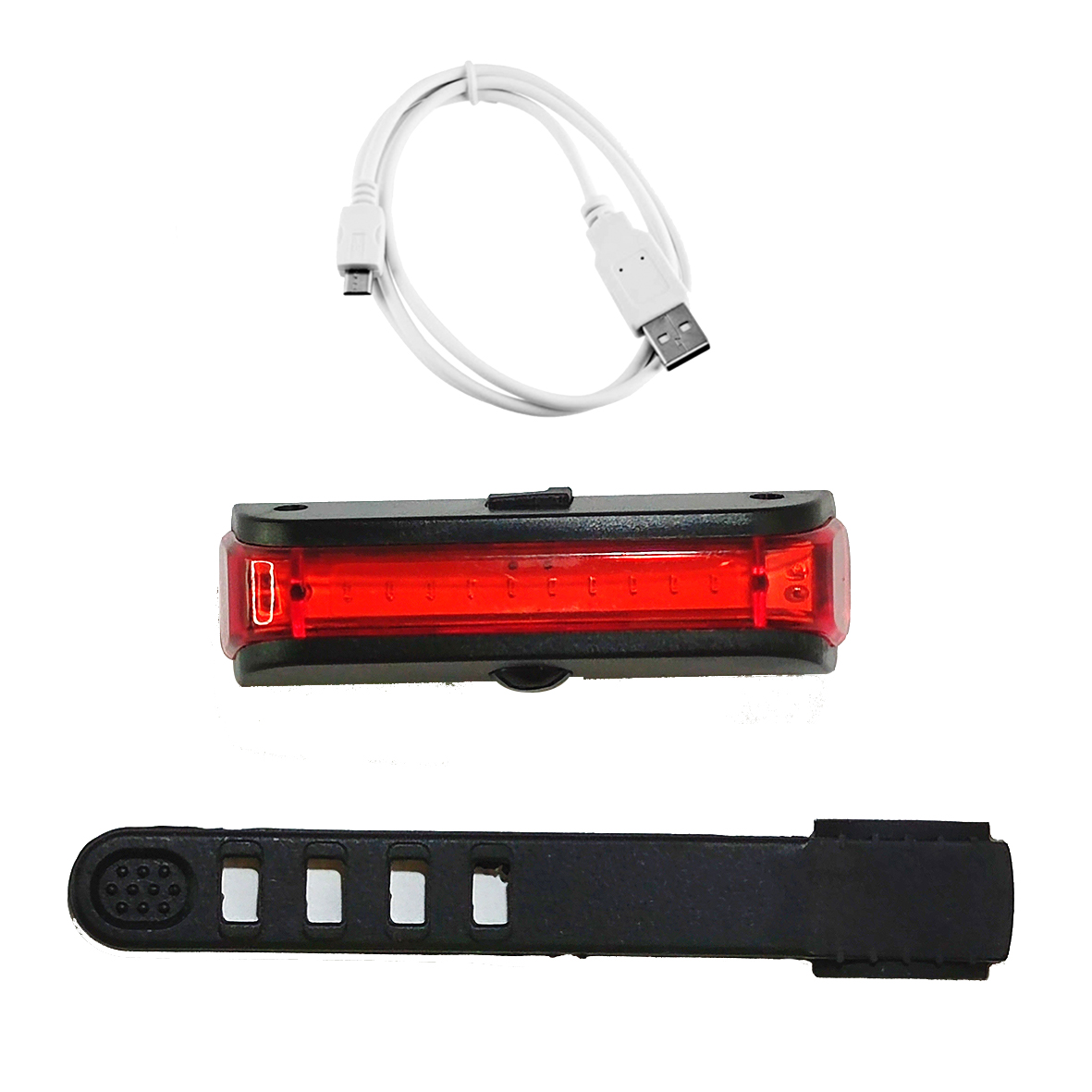 LUZ LED FORCE ROJA PARA BICICLETA 500 LÚMENES - 2