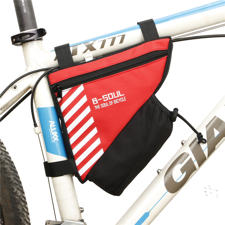 BOLSO FORCE CMP558 TRIANGULAR PARA BICICLETA CON PORTA BOTELLA - 2