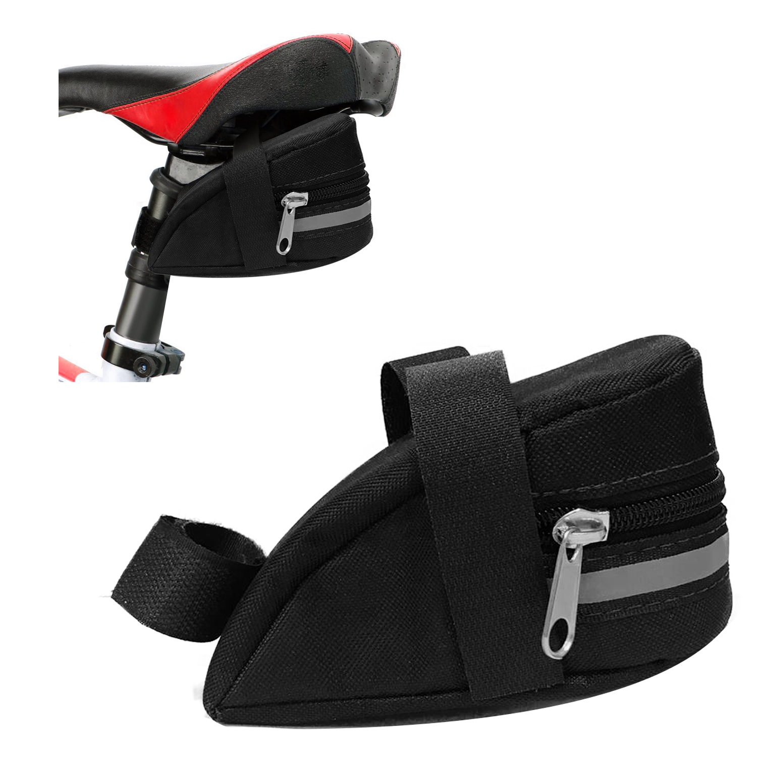 BOLSO PARA SILLIN FORCE CMP010 DE BICICLETA CHICO - 2