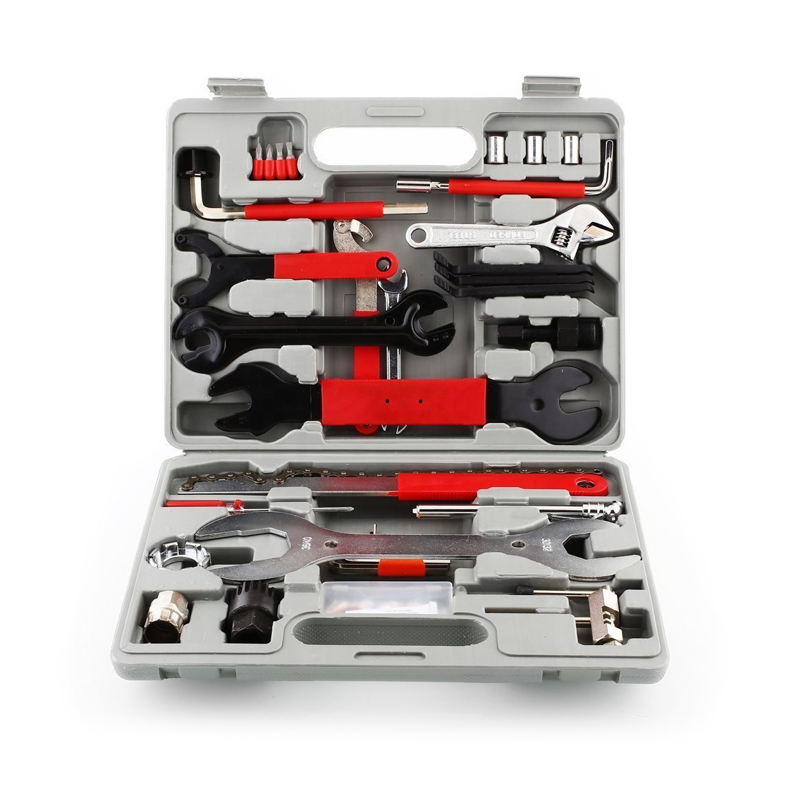 KIT MALETA DE HERRAMIENTA FORCE PARA REPARACIÓN DE BICICLETA - 2