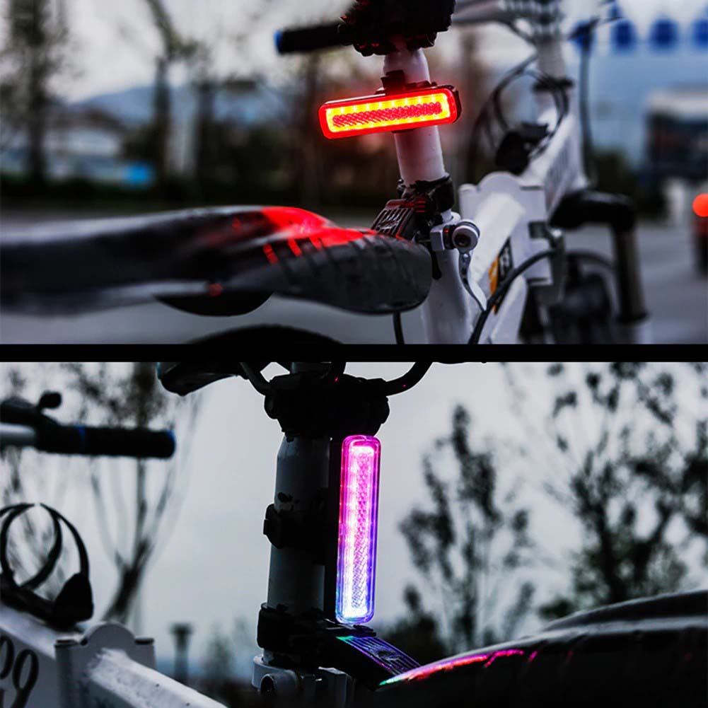 LUZ LED FORCE CMP523 PARA BICICLETA MULTICOLOR ARCOIRIS - 4