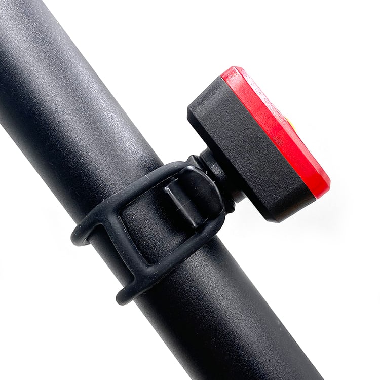 LUZ LED FORCE CMP535 PARA BICICLETA CUADRADA ROJO - 3