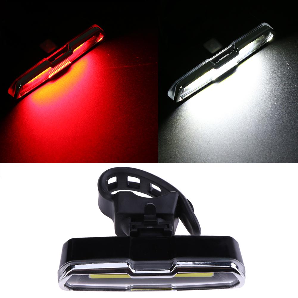 LUZ BICOLOR LED FORCE CMP532 PARA BICICLETA ROJO/BLANCO - 2