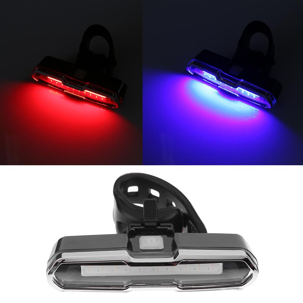 LUZ BICOLOR LED FORCE CMP532 PARA BICICLETA ROJO/AZUL - 2