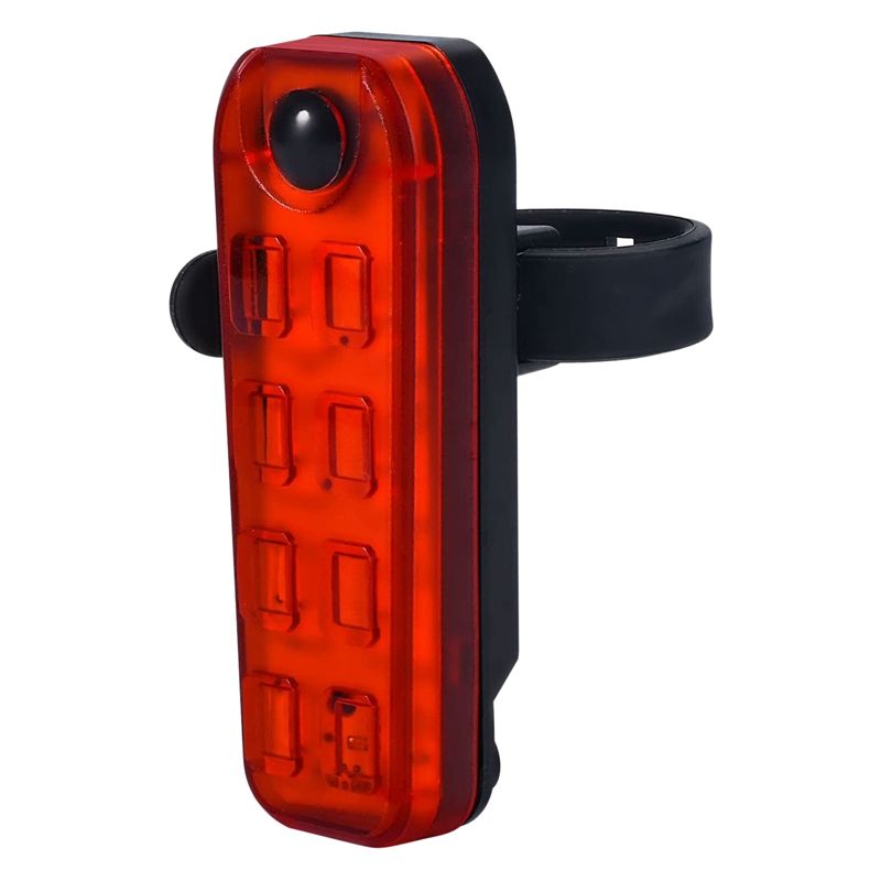LUZ LED FORCE CMP521 PARA BICICLETA ROJO 8 LED - 1