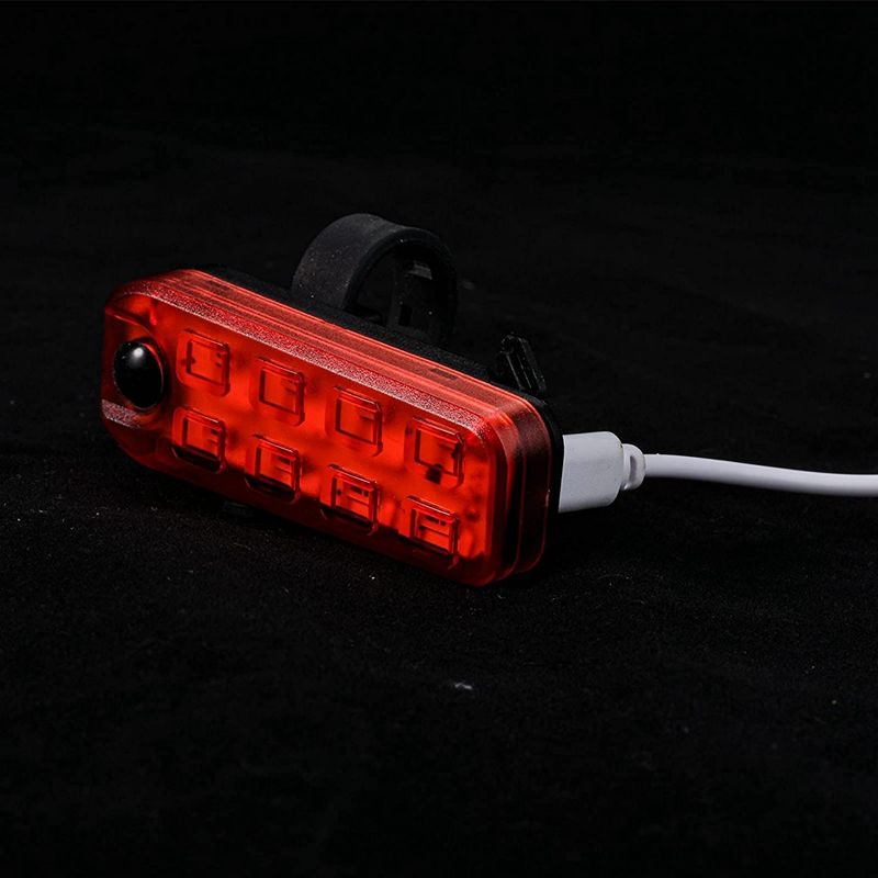 LUZ LED FORCE CMP521 PARA BICICLETA ROJO 8 LED - 3