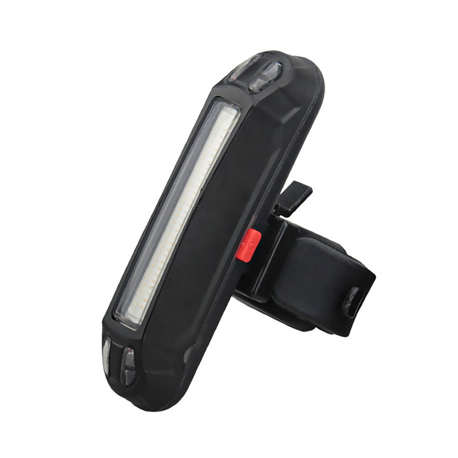 LUZ LED FORCE CMP524 PARA BICICLETA RECARGABLE ROJO - 1