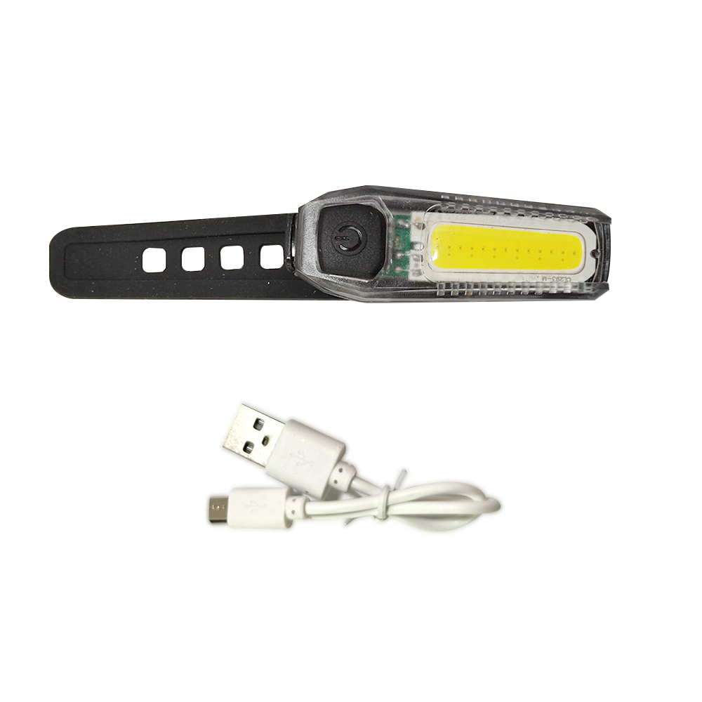 LUZ BICOLOR LED FORCE CMP533 PARA BICICLETA BLANCO/ROJO - 2