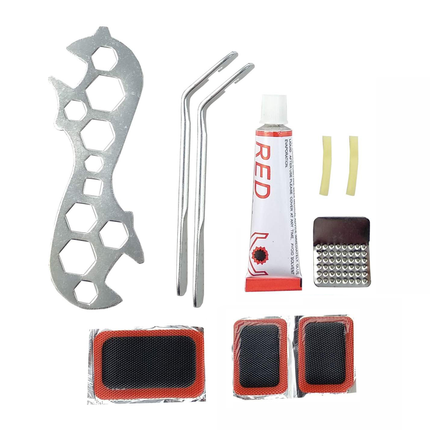 KIT DE REPARACIÓN FORCE PARA BICICLETA 10 PIEZAS - 1