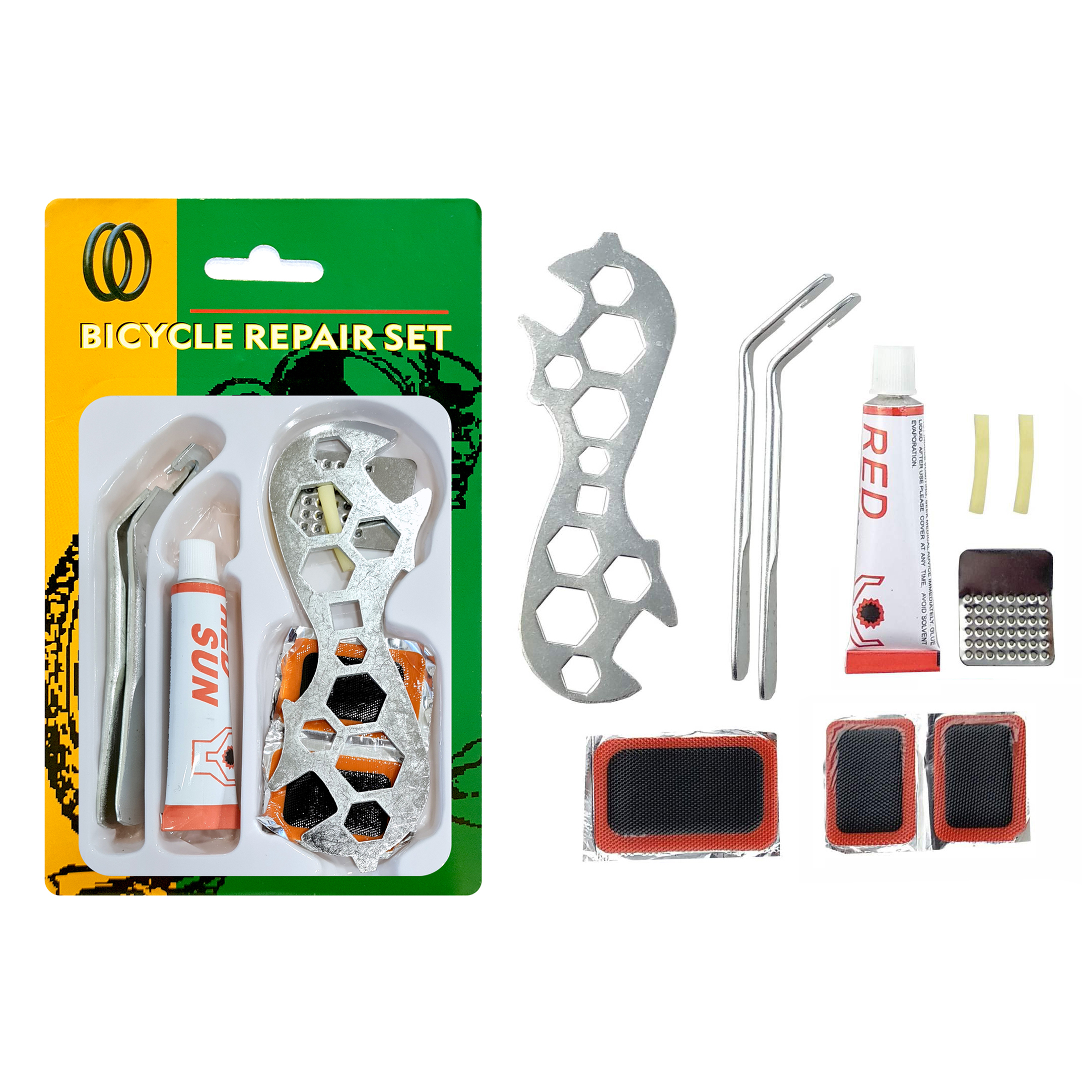 KIT DE REPARACIÓN FORCE PARA BICICLETA 10 PIEZAS - 2