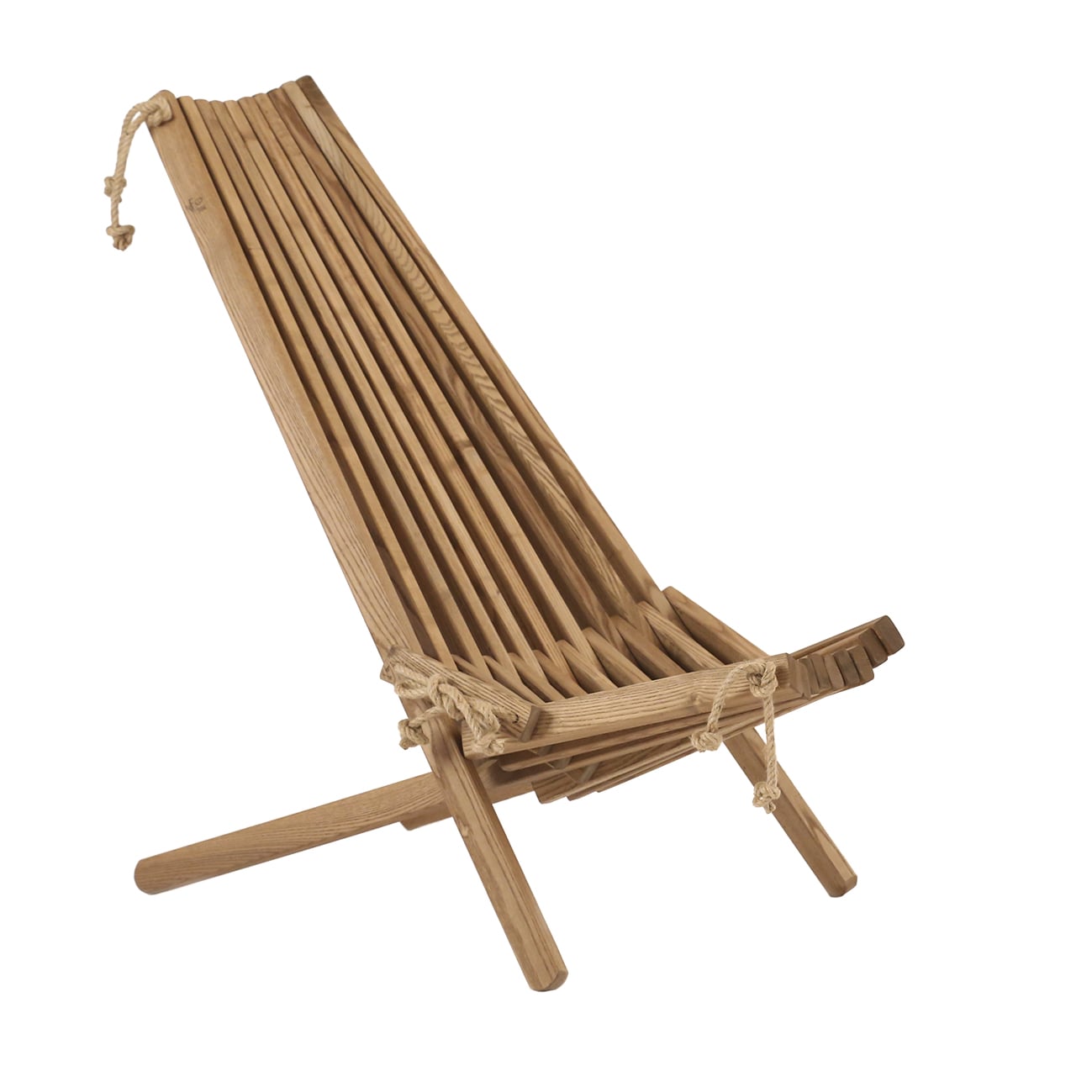 SILLA FORCE KENTUCKY FINLANDESA FRESNO CASTAÑO ACEITADO REPOSERA TERRAZA - 1
