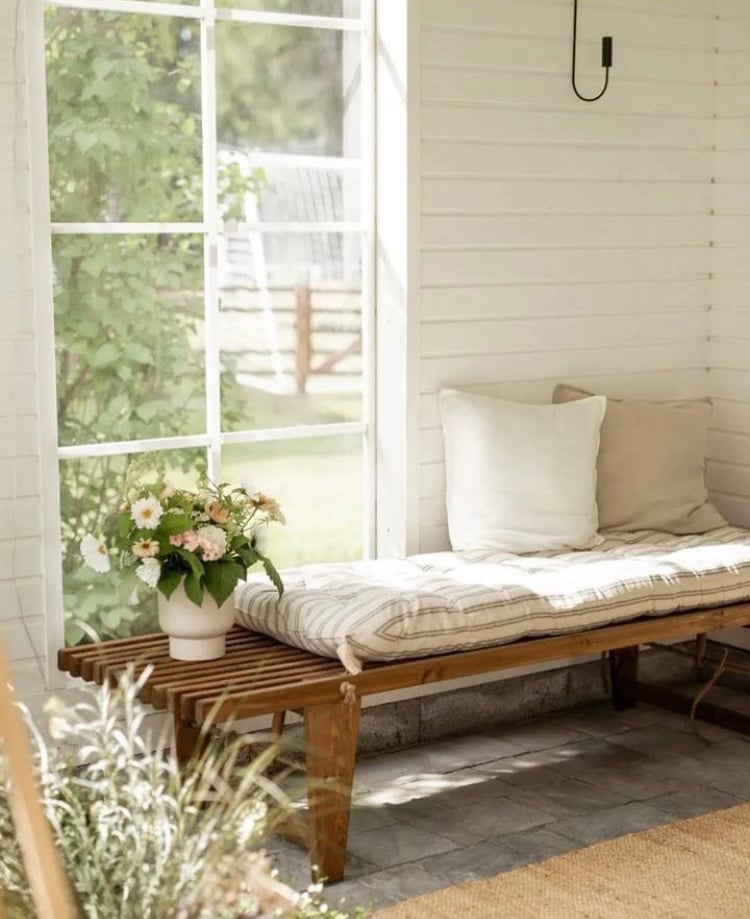 BANCA FORCE DAYBED FINLANDESA 1.90M MADERA PINO EUROPEO GRIS ACEITADO USO INTERIOR Y EXTERIOR - 3
